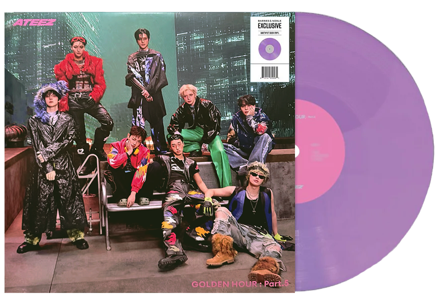 ATEEZ: GOLDEN HOUR: Part.5 (Amethyst Dusk Vinyl)