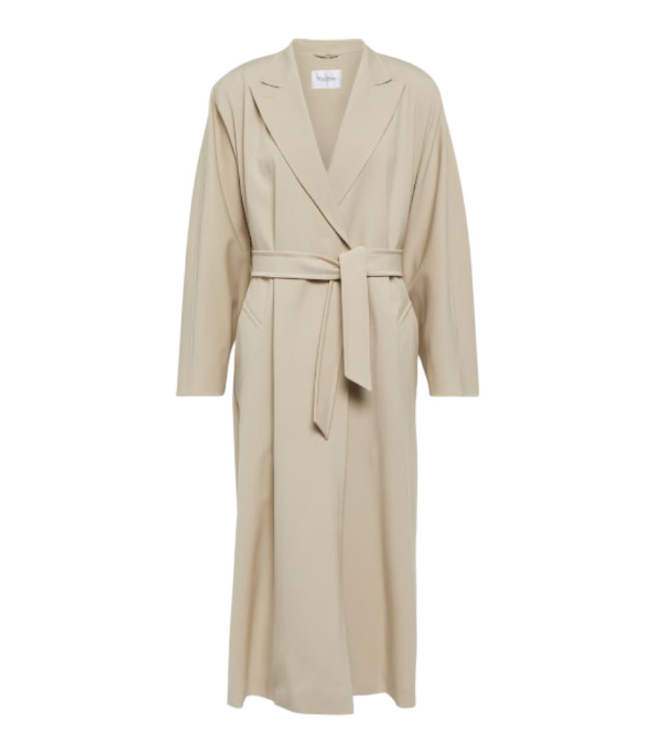 Max Mara: Ottico Wool Coat
