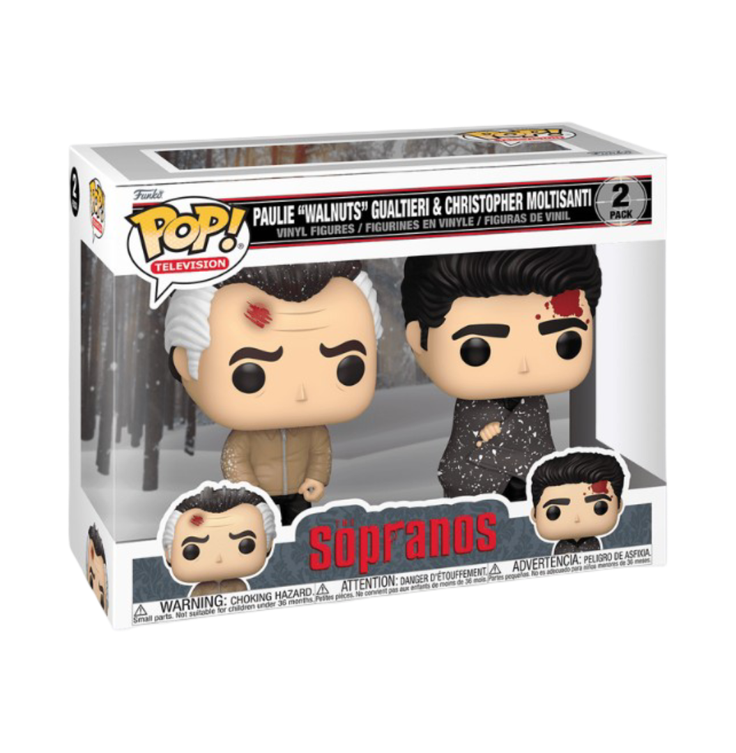 Pop! Television: Paulie Walnuts Gualtieri & Christopher Moltisanti (Set of 2)