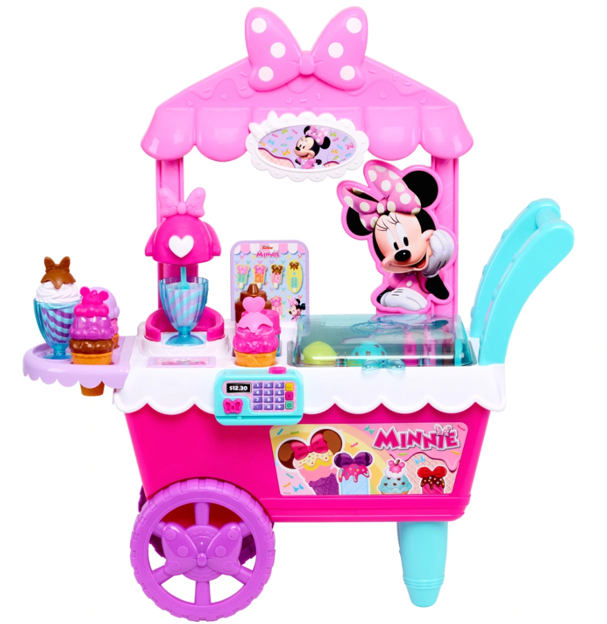 Disney Junior: Minnie Mouse Ice Cream Truck Toy Set with Music