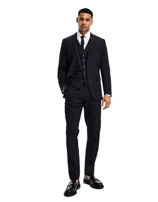 Selected: Homme Men's Slim Fit Suit
