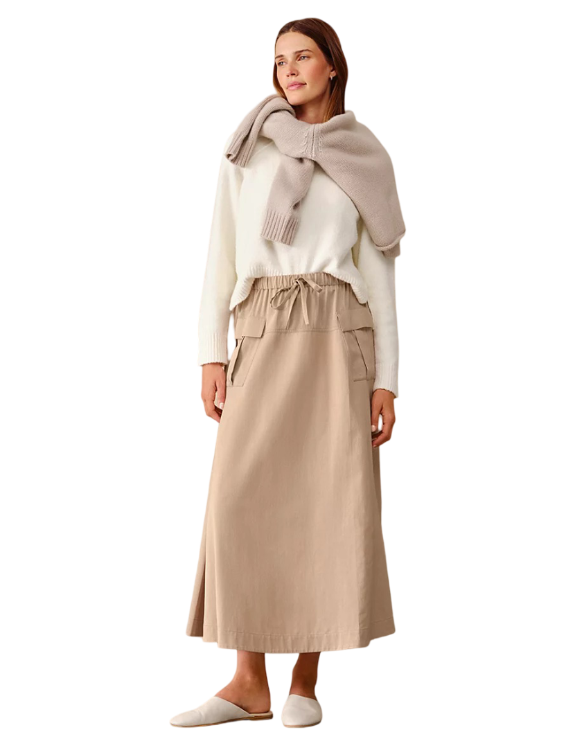 Women's Utility Midi Skirt