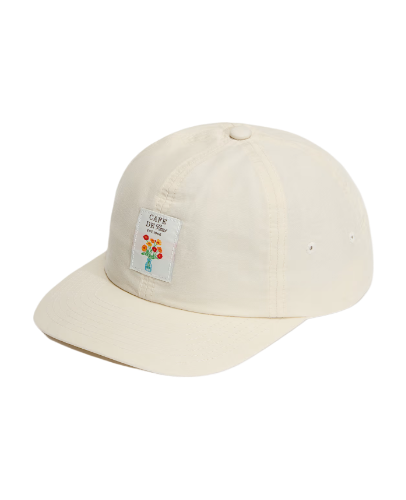 Cafe Vans Snapback Hat (White)