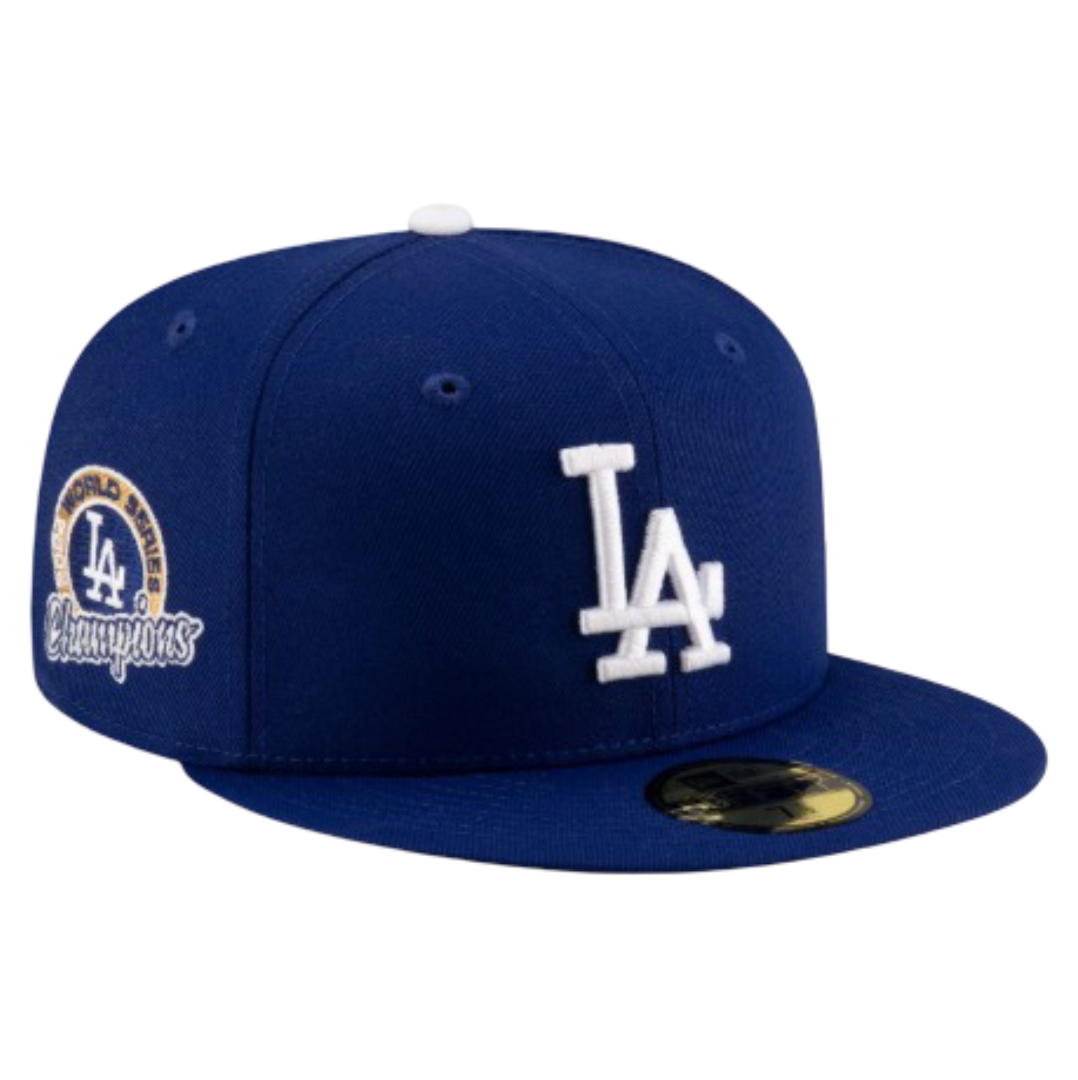 Los Angeles Dodgers: 2024 World Series Champions Script Side Patch (59FIFTY Fitted)