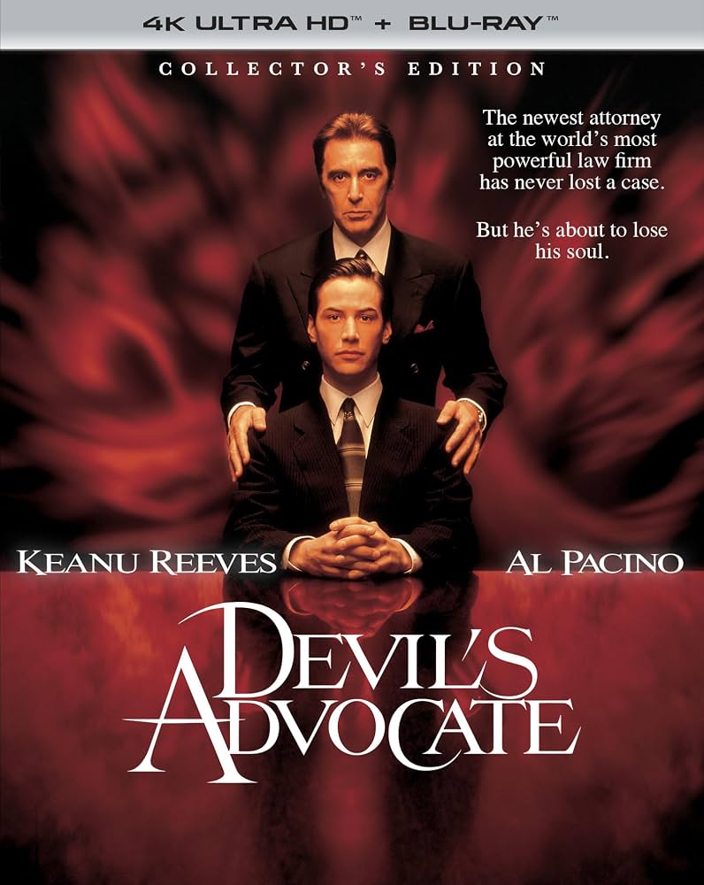 Blu-Ray: The Devil's Advocate - Collector's Edition 4K Ultra HD + Blu-ray