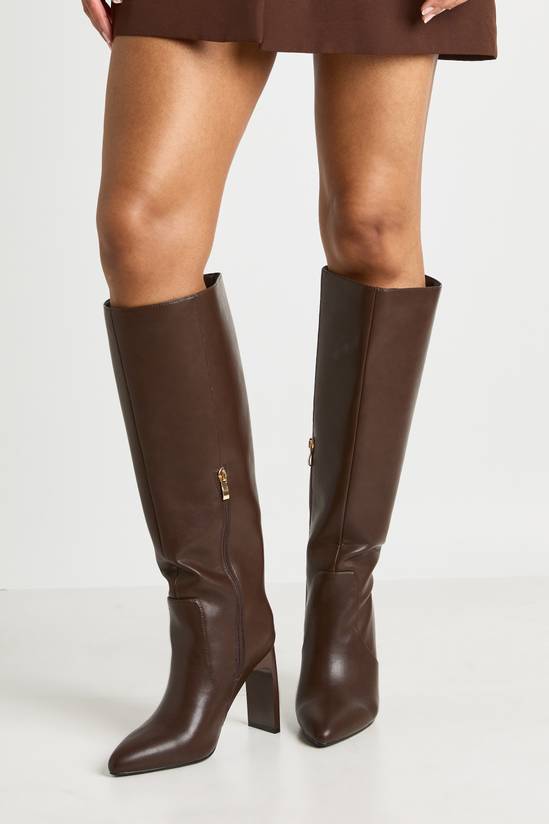 Women's Selected: Polished Knee High Boots