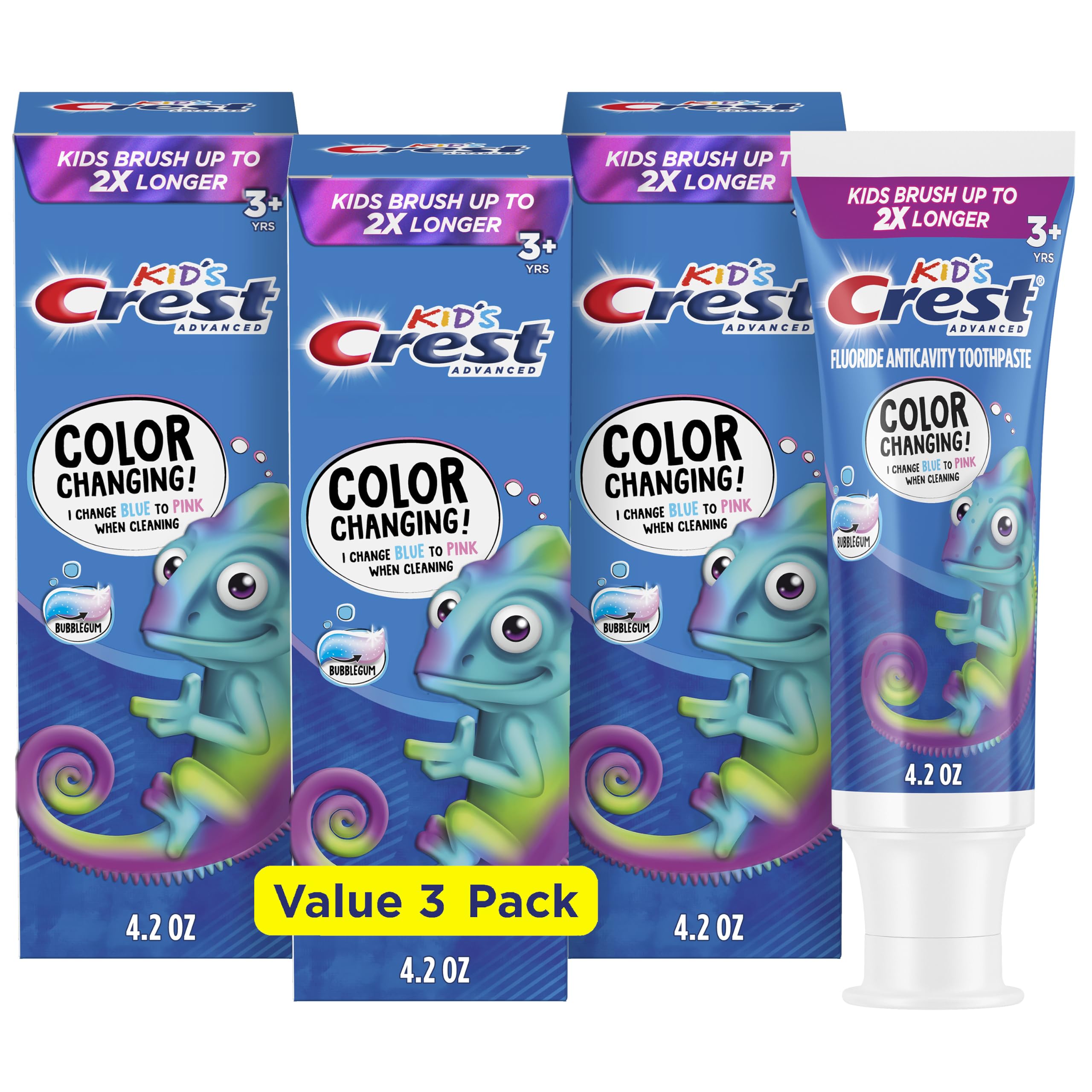 Advanced Kids' Fluoride Toothpaste