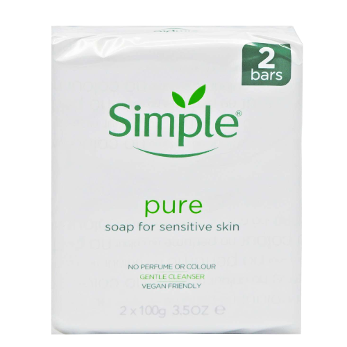 Simple Pure Soap (Pack Of 2) - 100g
