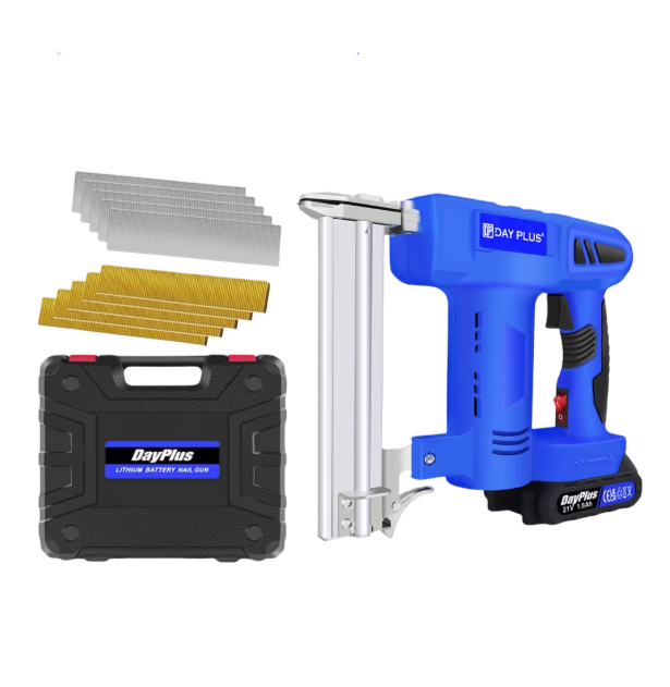 2 in 1 Heavy Duty Electric Nailer with Battery and Charger