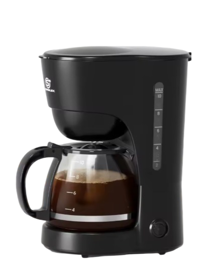 Superlex 1.25L Electric Drip Coffee Machine 600