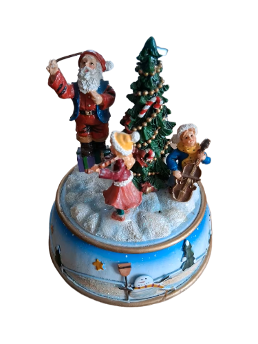 Vintage Christmas Music Box