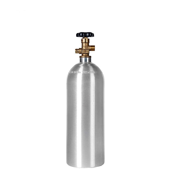 SucceBuy 5 Lbs CO2 Tank Aluminum Gas Cylinder