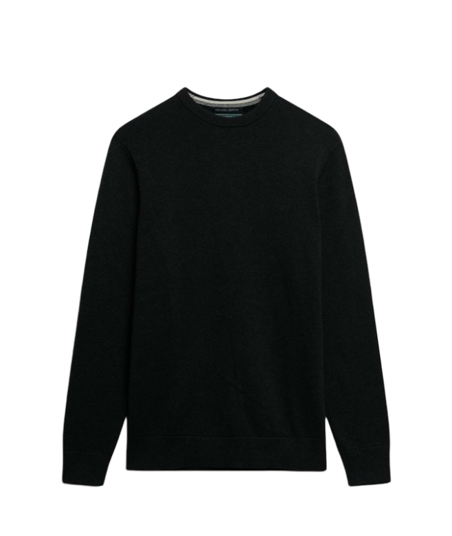 Essentials Cotton Jumper (Charcoal Marl)