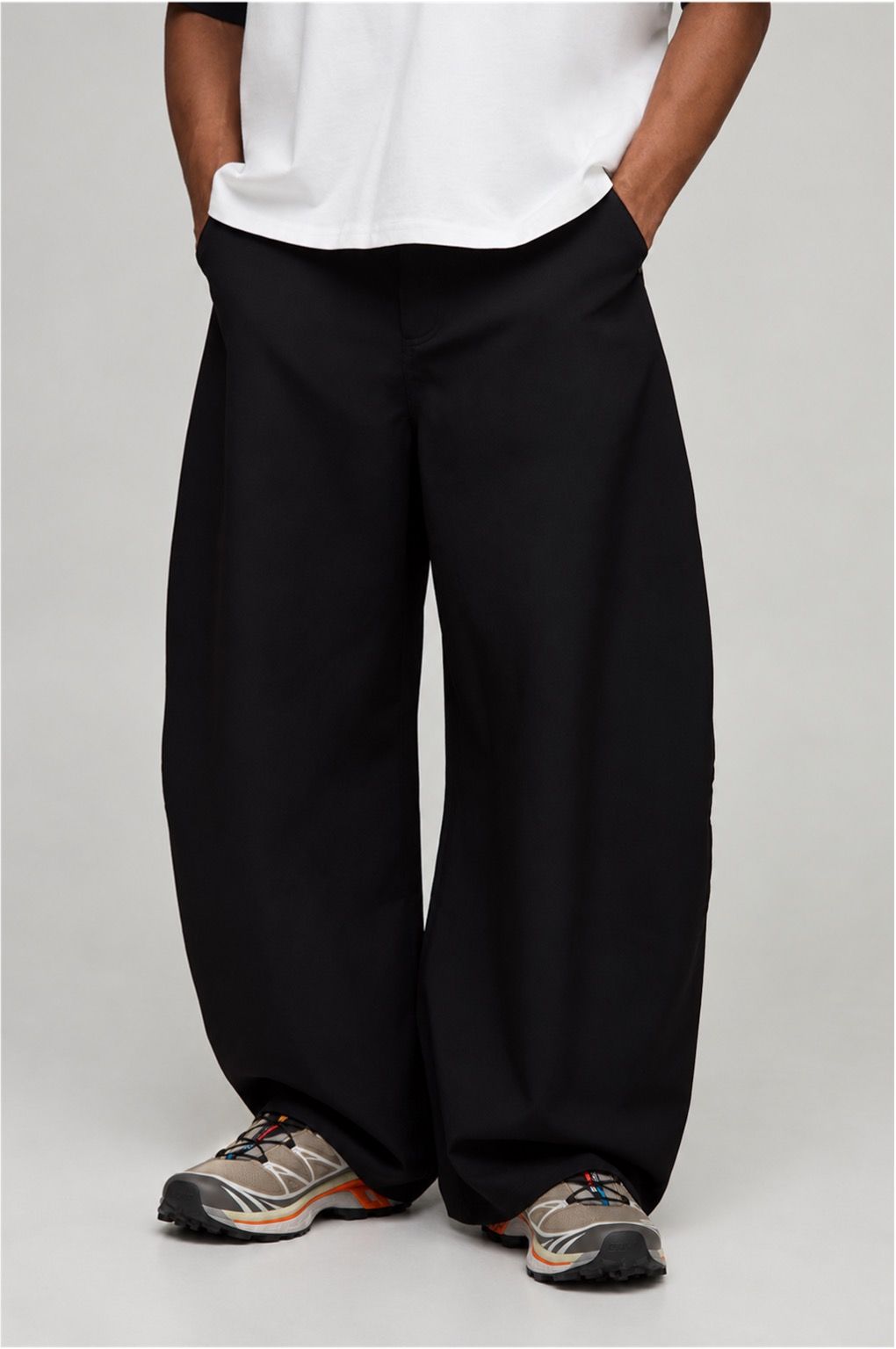 Oversized Balloon Fit Trousers