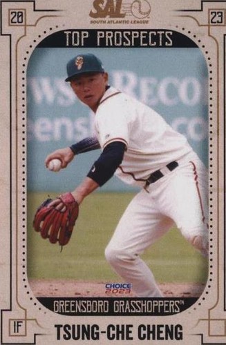 2025 Bowman Chrome Mega Box Prospects #BCP95 Tsung-Che Cheng