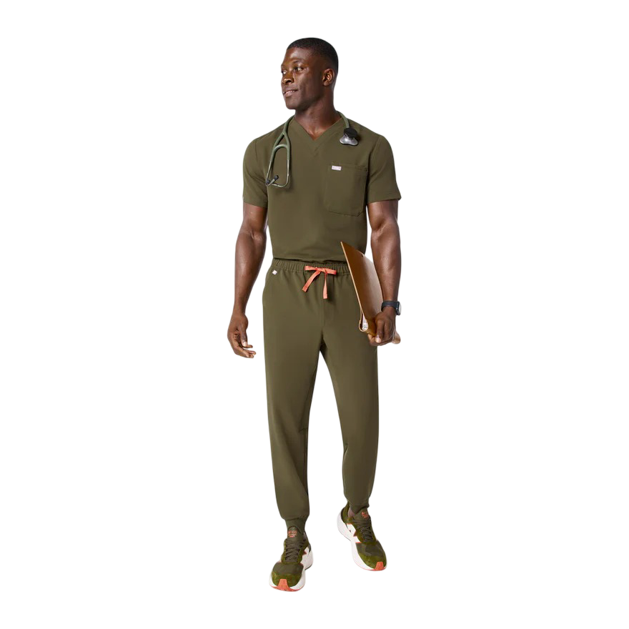 Tansen Jogger Scrub Pants (Spruce)