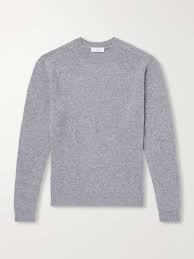 Men's Wool and Cashmere-Blend Sweater