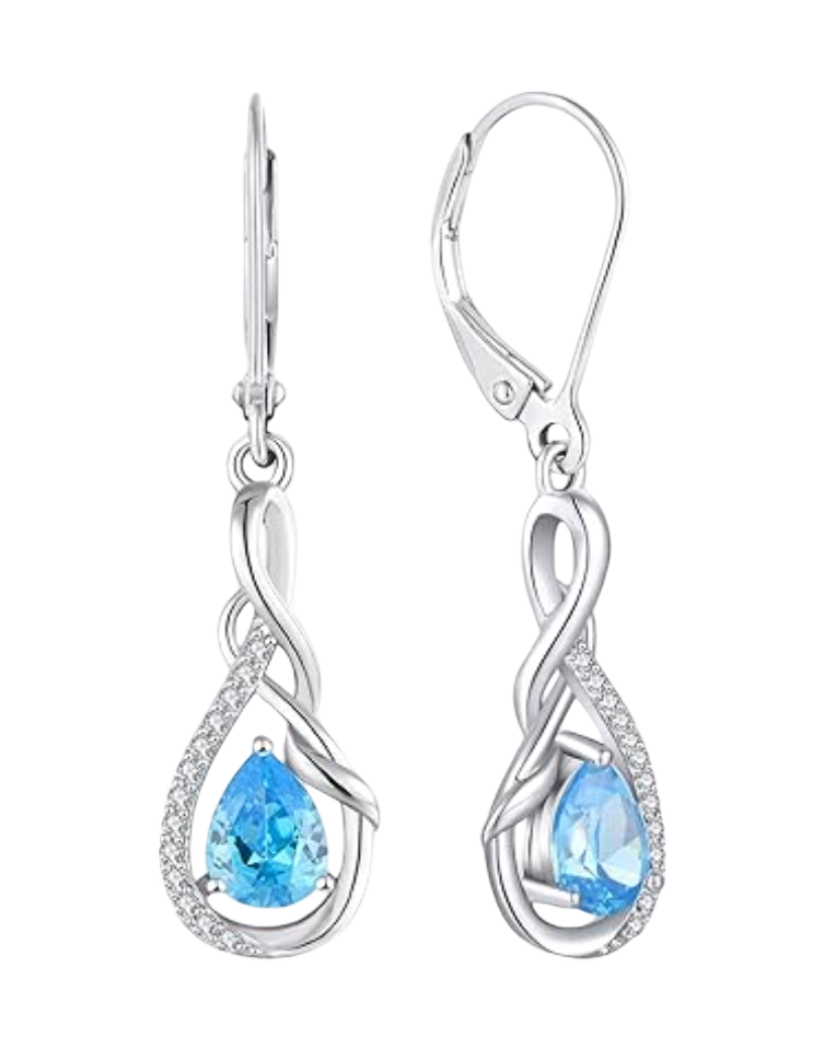 Starchenie: Infinity Dangle Drop Earrings