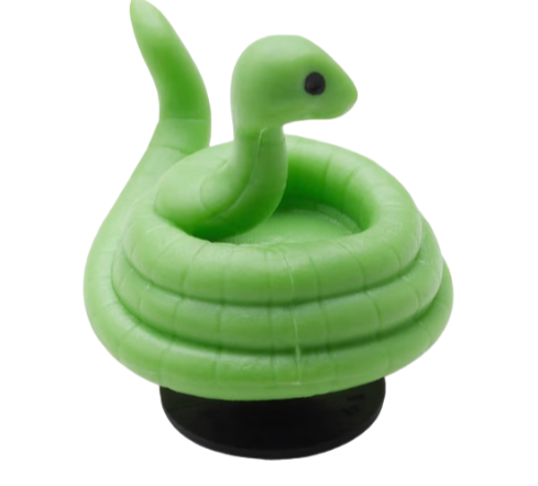 Jibbitz Charms: 3D Snake Coil