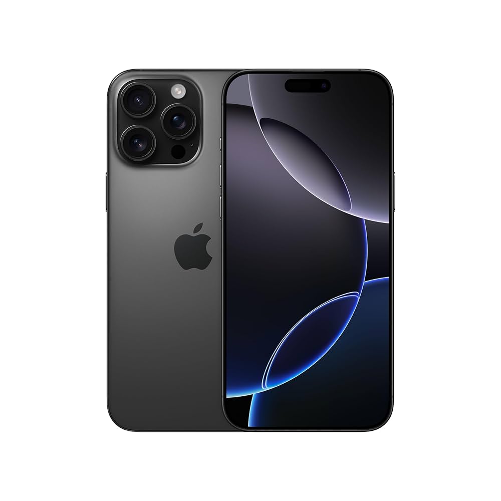 Apple: Iphone 16 Pro Max - 256GB Dual Sim (Black Titanium)