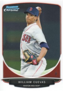 2013 Bowman Chrome Prospects #BCP59 William Cuevas