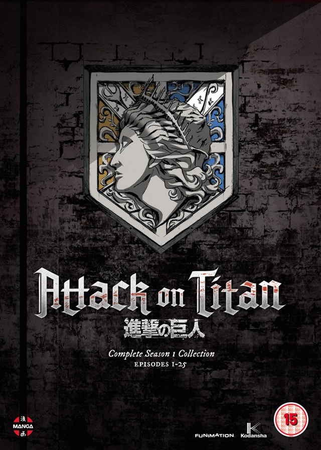 Attack On Titan: Season 1 (DVD)