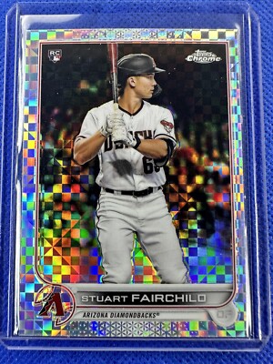 2022 Topps Chrome X-Fractors #156 Stuart Fairchild