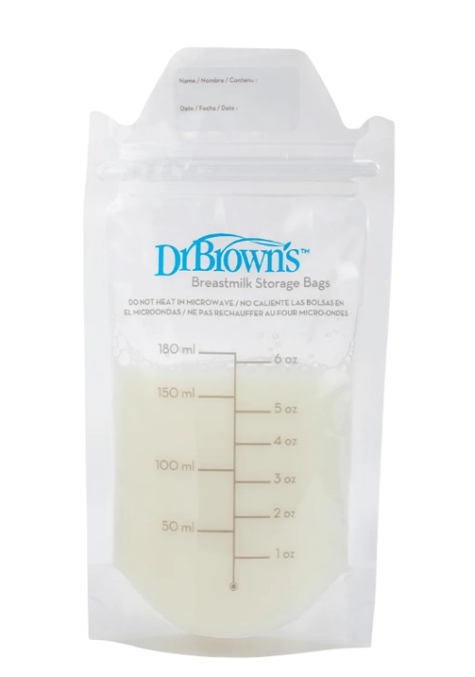 Breast Milk Storage and Freezer Bags - 50ct