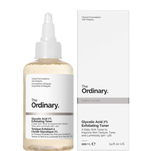 The Ordinary: Glycolic Acid 7% Exfoliating Toner - 100ml