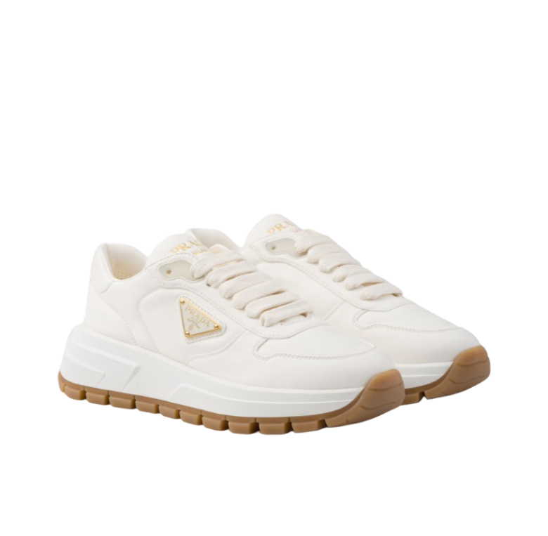 Prax 01 Leather Sneakers (Ivory)