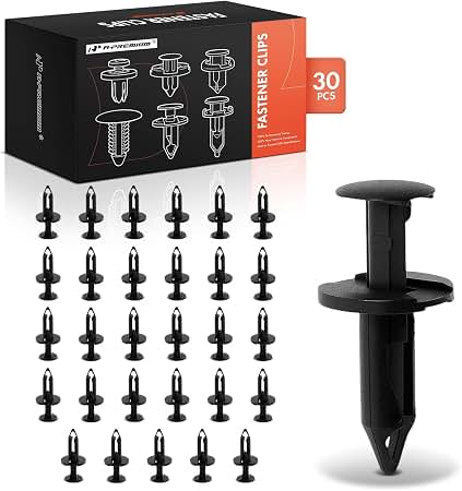 A-Premium: Nylon Rear Bumper Cover Clips (30 Pack)