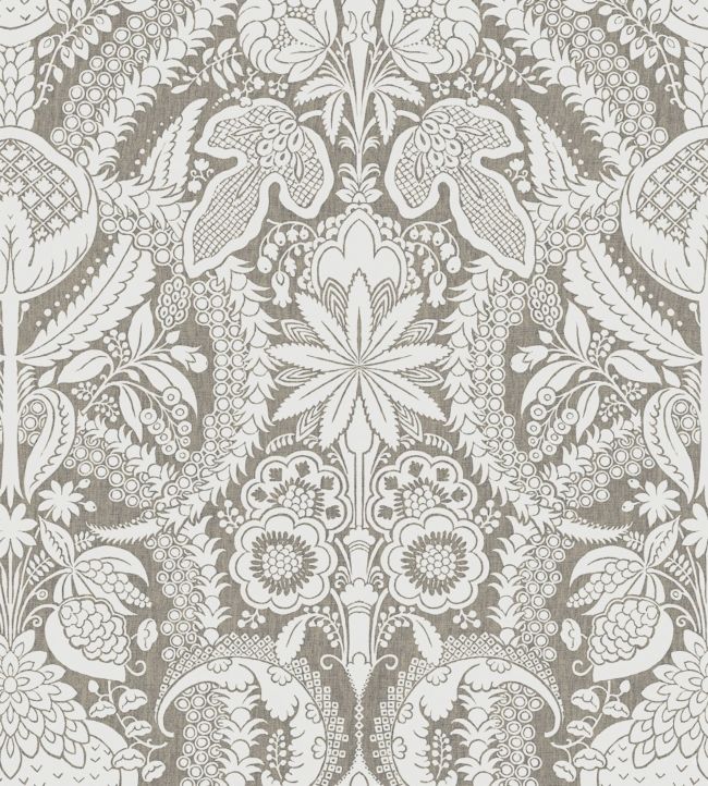 Lewis & Wood: Hanbury Wallpaper (Charcoal)