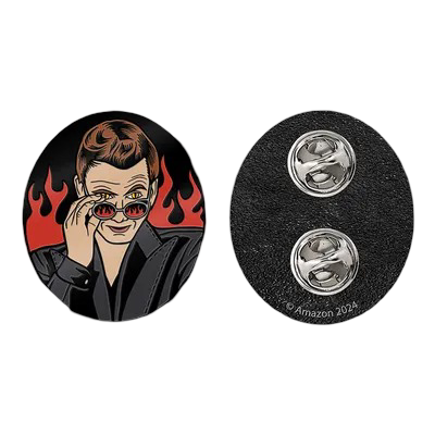 Good Omens: Enamel Pin Badge: Crowley