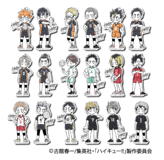 Haikyu: 3rd Complete Set (18 Types)