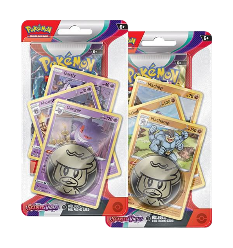 Pokemon Center: Scarlet & Violet Premium Checklane Blister (Set of 2)