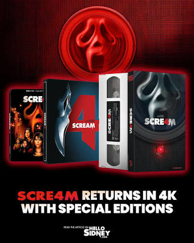 SteelBook: Scream 4 (4K Ultra HD)