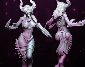 WildMesh: Succubus Reborn Unit Licensed Resin Demon Miniature