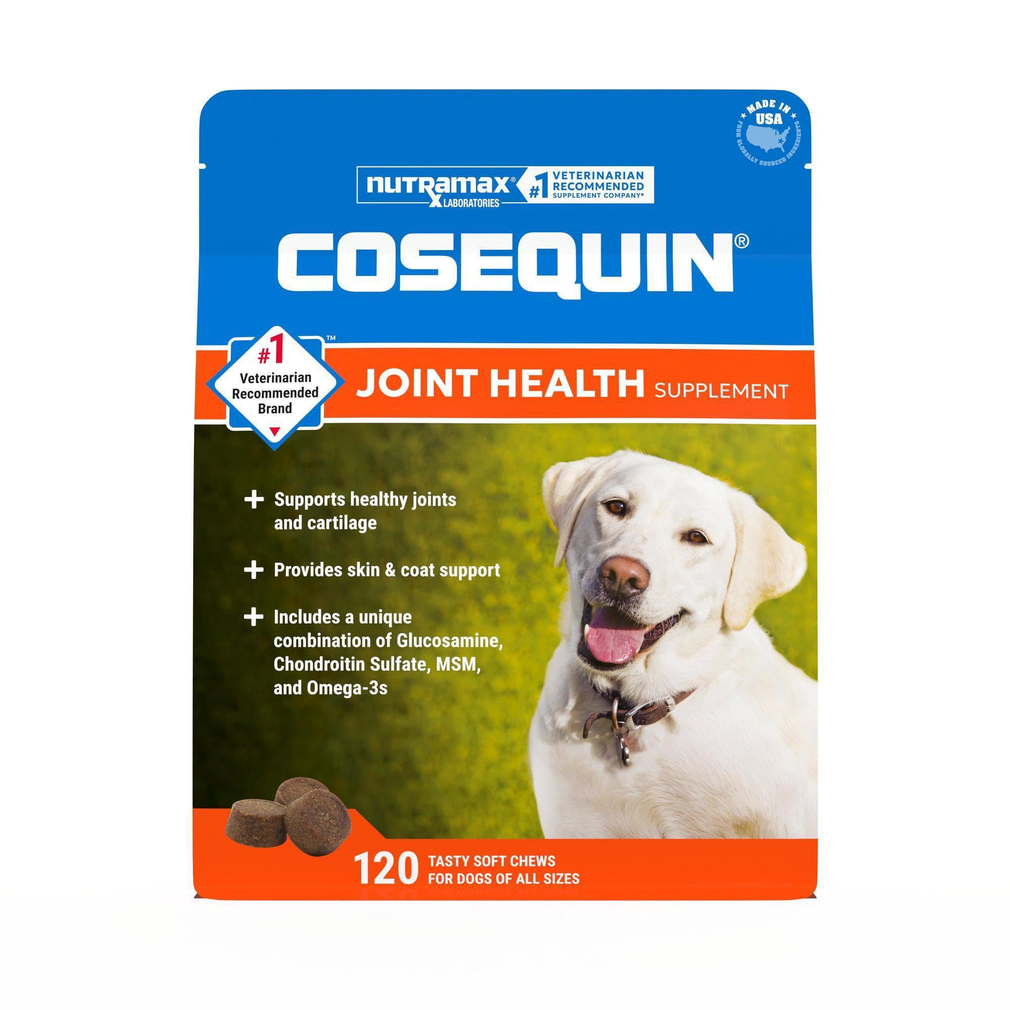 Nutramax: Cosequin Joint Health Supplement for Dogs (120 Soft Chews)