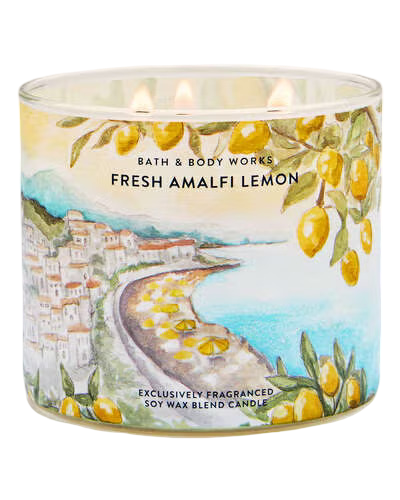 3-Wick Candle: Fresh Amalfi Lemon - 411g
