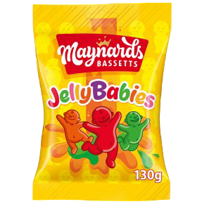 Maynards: Bassetts Jelly Babies Sweets Bag - 130g