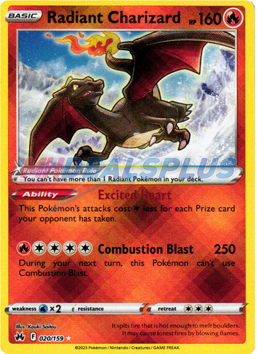 Pokémon TCG: Radiant Charjabug (PPS3 CRZ 051)