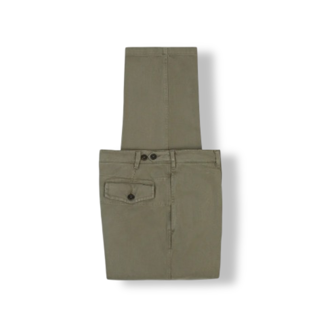 Women's Heavy Cotton Twill Games Trousers (Khaki)