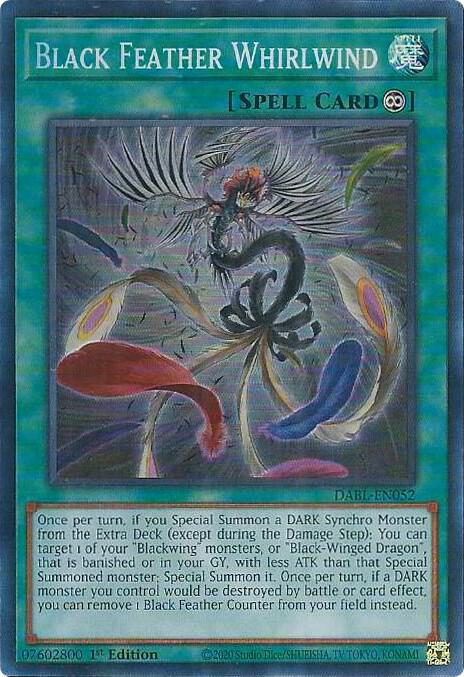 Black Feather Whirlwind: Darkwing Blast SR