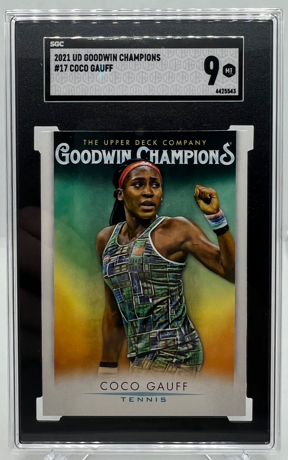 2021 Upper Deck Goodwin Champions #17 Coco Gauff