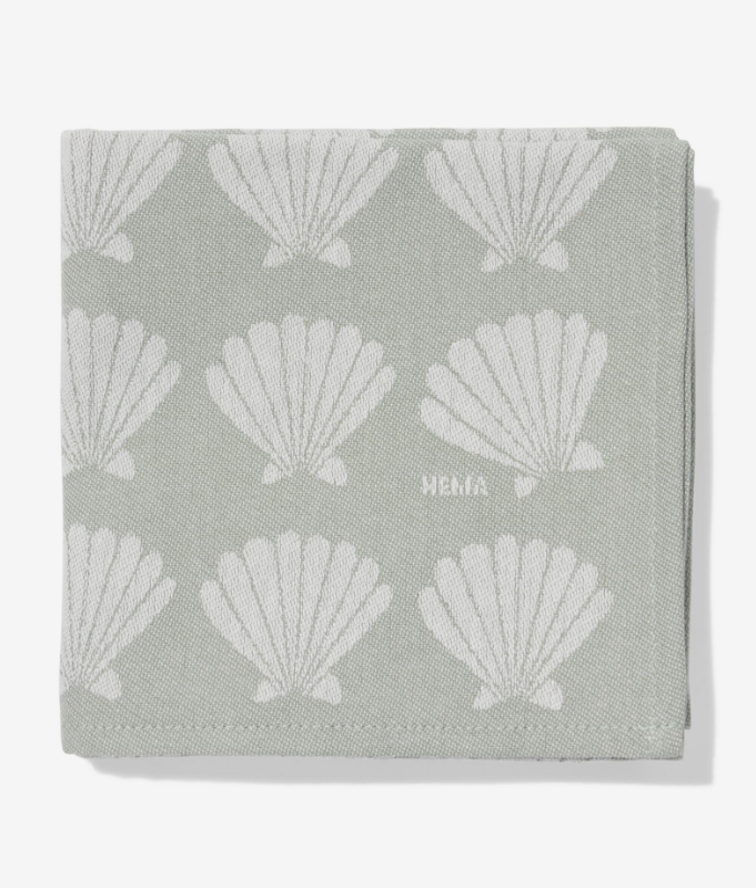Dish Towel Cotton Seashells (65 x 65 cm)