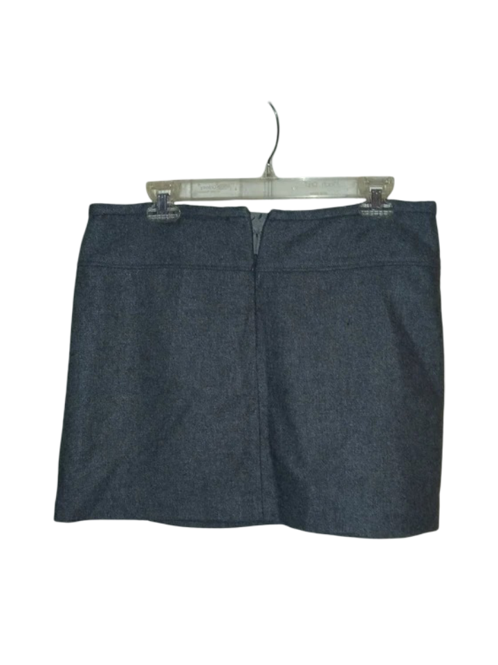 Kenar: Women’s Wool Blend Mini Skirt (Gray)