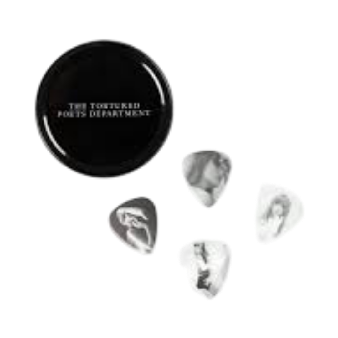 The Tortured Poets Department Guitar Picks (Set of 4)