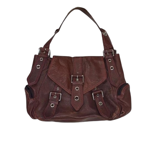 Y2K Women's Leather Handbag (Brown)