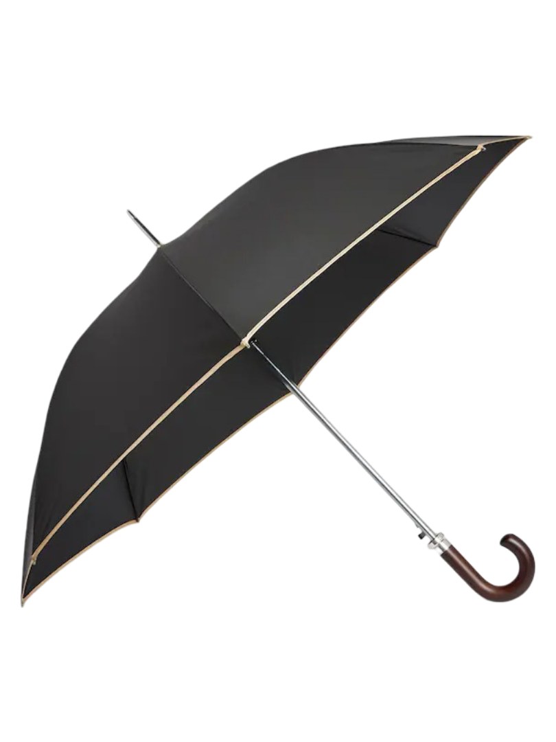 Large Umbrella (Black/Camel)