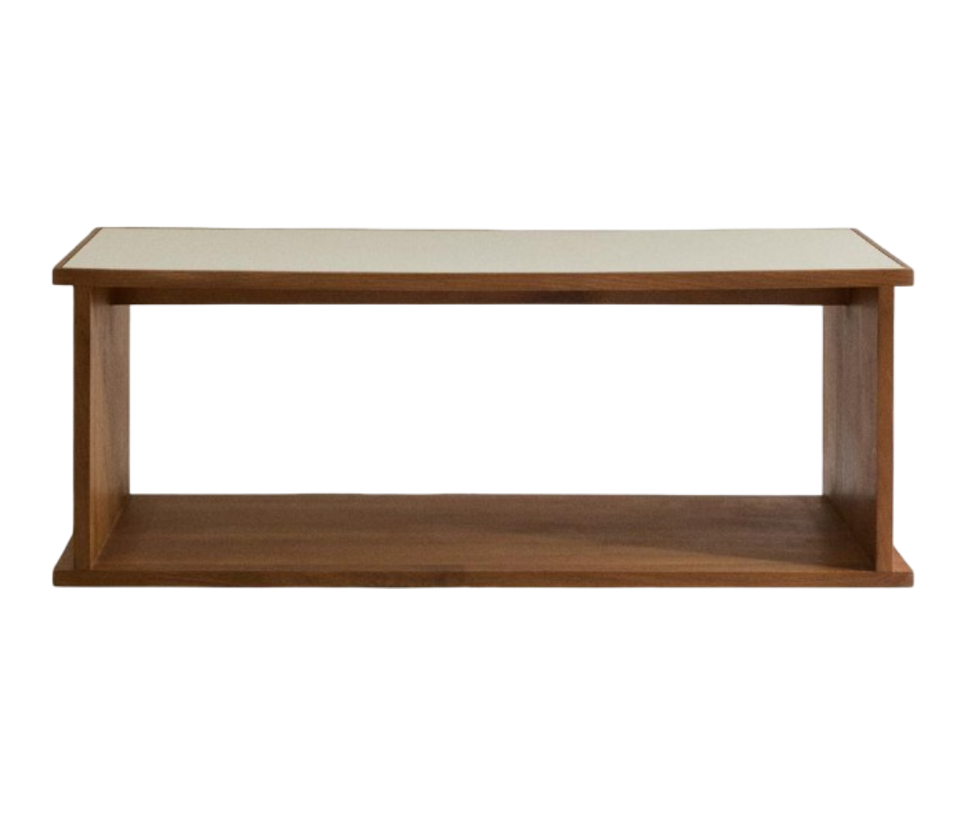Oak And Leather Storage
